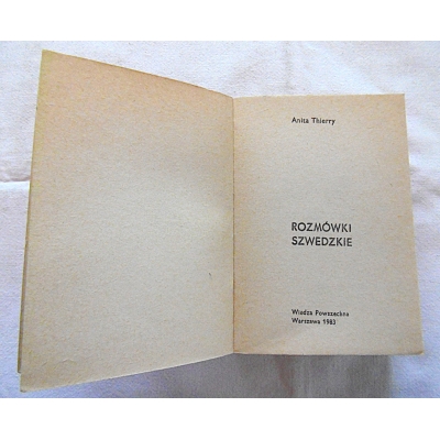 Thierry A. ROZMÓWKI SZWEDZKIE