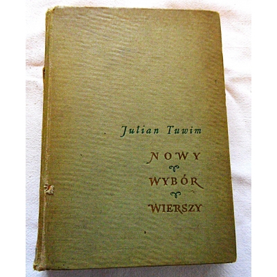 Tuwim J. NOWY WYBÓR WIERSZY