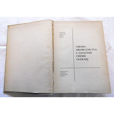 Tołłoczko S. CHEMIA NIEORGANICZNA Z ZASADAMI CHEMII OGÓLNEJ