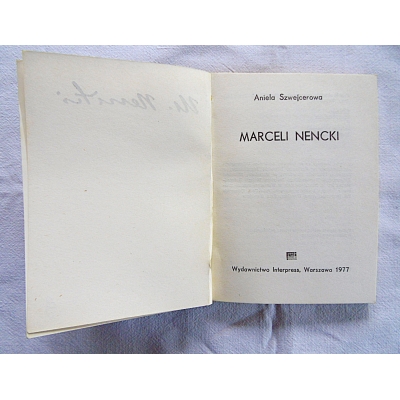 Szwejcerowa A. MARCELI NENCKI