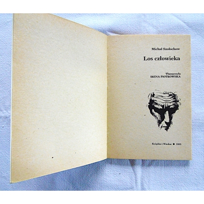 Szołochow M. LOS CZŁOWIEKA  277/11