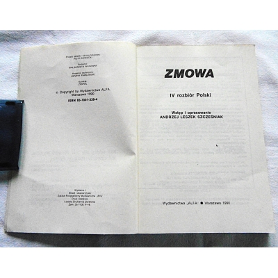 Pr.zb. ZMOWA  IV rozbiór Polski  277/11
