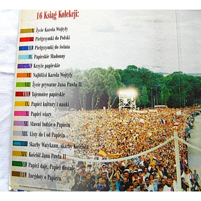 Pr.zb. JAN PAWEŁ II KOLEKCJA  16 ksiąg, 100 rozdziałów, 500 stron