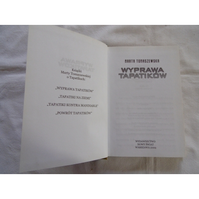 Tomaszewska M. WYPRAWA TAPATIKÓW   95/12