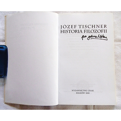 Tischner J.HISTORIA FILOZOFII PO GÓRALSKU 170/13