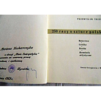 Trzeciak P. 250 RAZY O SZTUCE POLSKIEJ  151/11