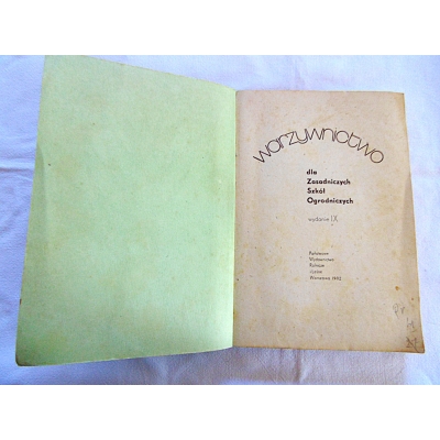 Pr.zb. WARZYWNICTWO dla Zasadniczych Szkół Ogrodniczych 293/8