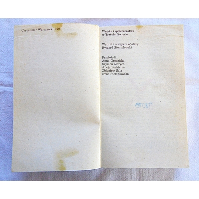 Pr.zb. WOJSKO I SPOŁECZEŃSTWO W  TRZECIM ŚWIECIE