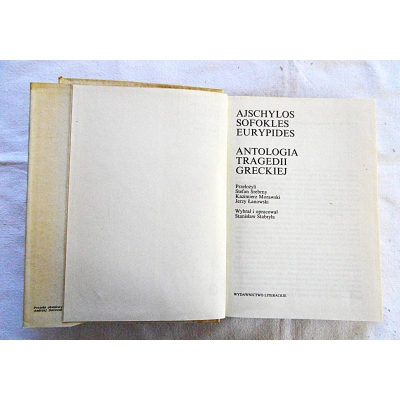 Pr.zb. ANTOLOGIA TRAGEDII GRECKIEJ  92/11