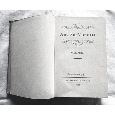 Wilkins V.  AND SO-VICTORIA