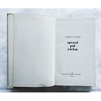 Wysocki A. SPRZED PÓŁ WIEKU  121/11