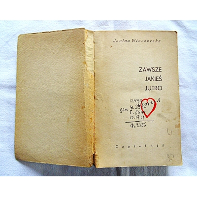 Wieczerska J. ZAWSZE JAKIEŚ JUTRO  447/15