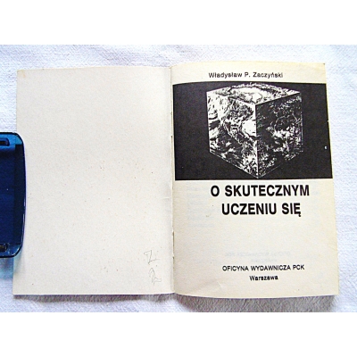 Zaczyński W.P.  SZTUKA SKUTECZNEGO UCZENIA SIĘ