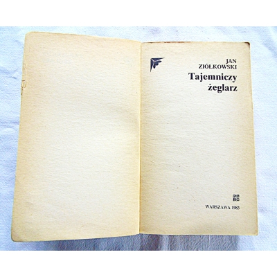 Ziółkowski J. TAJEMNICZY ŻEGLARZ  473/14