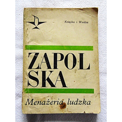 Zapolska G. MENADŻERIA LUDZKA  Nowele