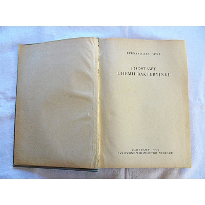 Zabłocki B. PODSTAWY CHEMII BAKTERYJNEJ  166/12
