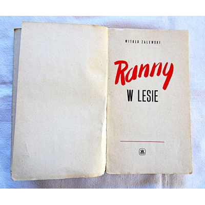 Zalewski W.  RANNY W LESIE  163/8