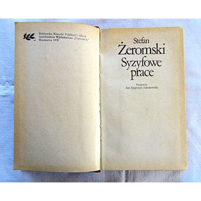 Żeromski S.  SYZYFOWE PRACE  31/9