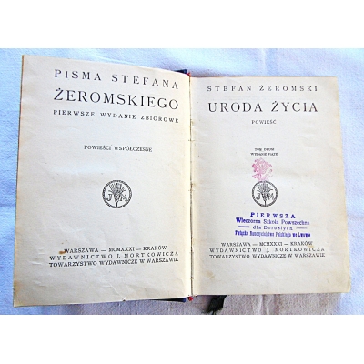Żeromski S. URODA ŻYCIA  Tom II  Powieść