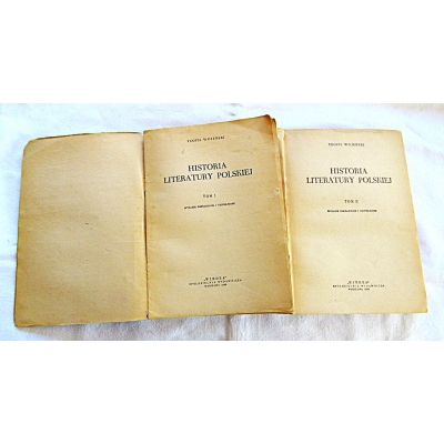 Wojeński T.  HISTORIA LITERATURY POLSKIEJ Tom I i II