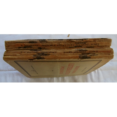 Wojeński T.  HISTORIA LITERATURY POLSKIEJ Tom I i II