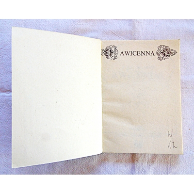 Weinfeld S. AWICENNA  314/11