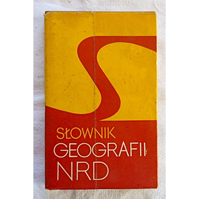Walczak W.  SŁOWNIK GEOGRAFII NRD 92/11