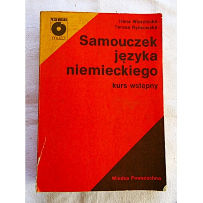 Wierzbicka I. SAMOUCZEK JĘZYKA NIEMIECKIEGO