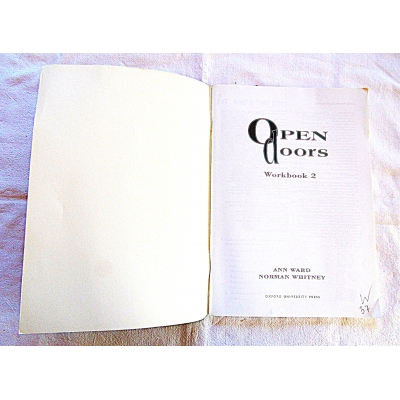 Ward A. OPEN DOORS Work book Nr 2 107/15