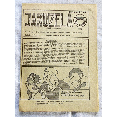 Pr.zb. JARUZELA  Pismo obyczajowe  Nr. 5