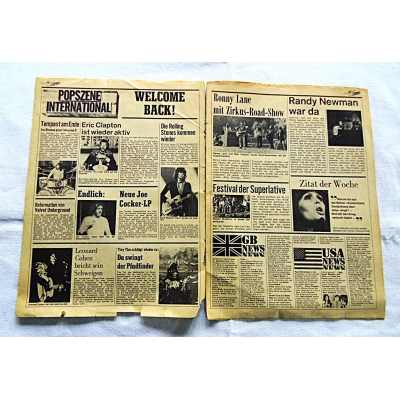 Pr.zb.  pop EXPRESS Nr. 3, 4, Juli 1974