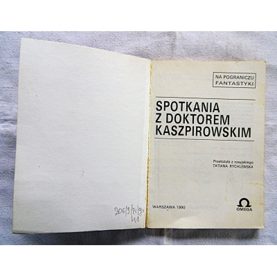 Pr.zb. SPOTKANIA Z DOKTOREM KASZPIROWSKIM