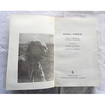 Pr.zb. MIEJSCA WSPÓLNE Szkice o komunikacji literackiej i artystycznej