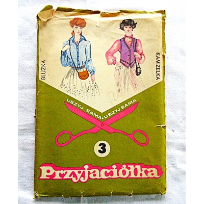 Pr.zb. USZYJ SAMA  Nr.3  Bluzka,Kamizelka