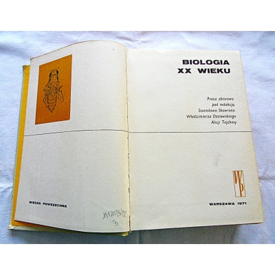 Pr.zb. BIOLOGIA XX WIEKU Tom 1  198/15