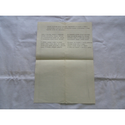 Pr.zb. WIERSZ NAPISANY PRZEZ POLSKICH AKADEMIKÓW WE LWOWIE W 1952r