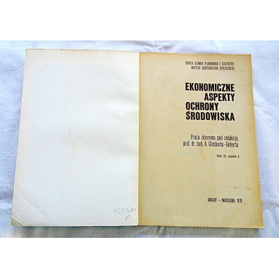 Pr.zb. EKONOMINE ASPEKTY OCHRONY ŚRODOWISKA