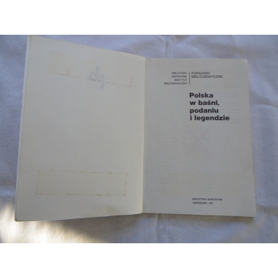 Pr.zb. POLSKA W BAŚNI,PODANIU I LEGENDZIE  92/11
