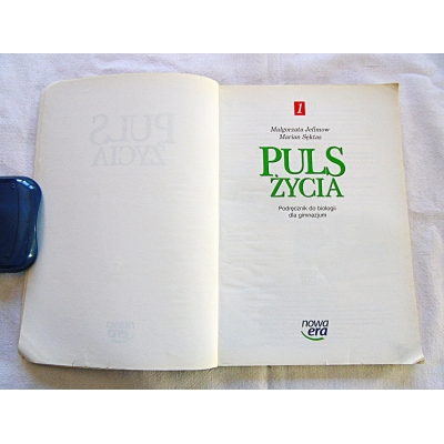 Pr.zb.  PULS ŻYCIA 1  Podręcznik do biologii dla gimnazjum