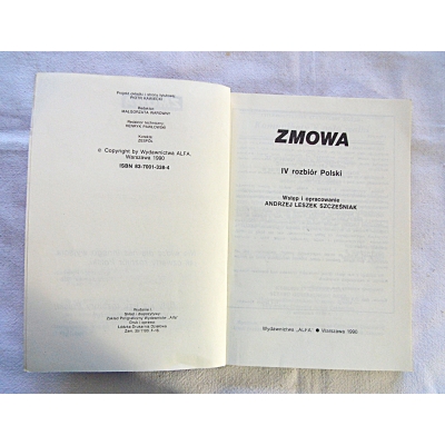Pr.zb. ZMOWA IV rozbiór Polski  92/11