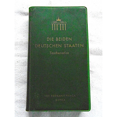 Pr.zb. DIE BEIDEN DEUTSCHEN STAATEN  Taschenatlas