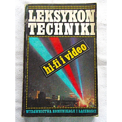 Pr.zb. LEKSYKON TECHNIKI hi-fi i video   206/9