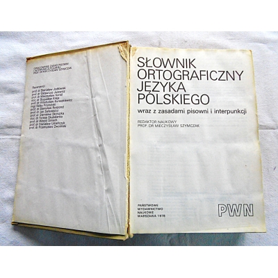 Pr.zb. SŁOWNIK ORTOGRAFICZNY JĘZYKA POLSKIEGO wraz z ... 198/15