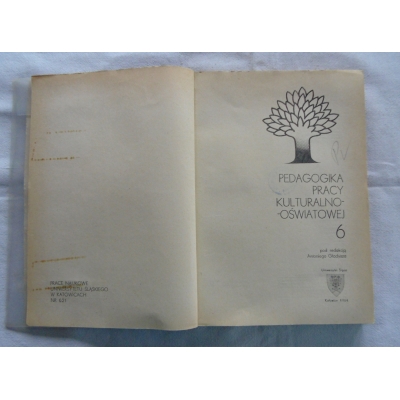 Pr.zb. PEDAGOGIKA PRACY KULTURALNO-OŚWIATOWEJ  6