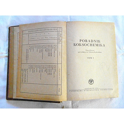 Pr.zb. PORADNIK KOKSOCHEMIKA Tom I  130/16