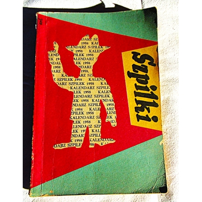 Pr.zb. KALENDARZ SZPILEK 1958