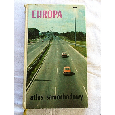 Pr.zb. EUROPA atlas samochodowy  22/14