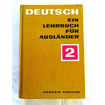 Pr.zb. DEUTSCH EIN LEHRBUCH FUR AUSLANDER 2   22/14