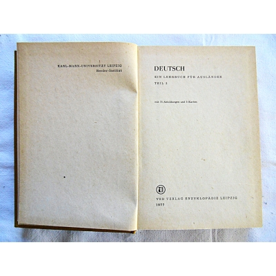 Pr.zb. DEUTSCH EIN LEHRBUCH FUR AUSLANDER 2   22/14