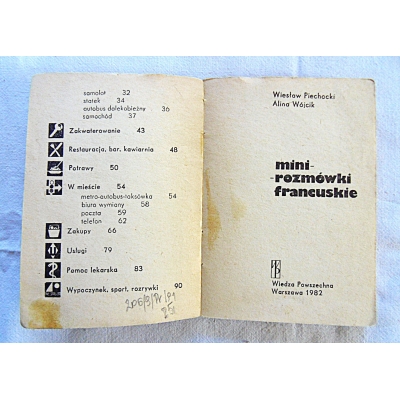 Pr.zb.  MINI - ROZMÓWKI FRANCUSKIE